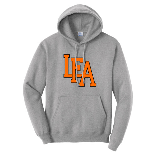  Tall Athletic Heather Fleece Hoodie - LFA Mark