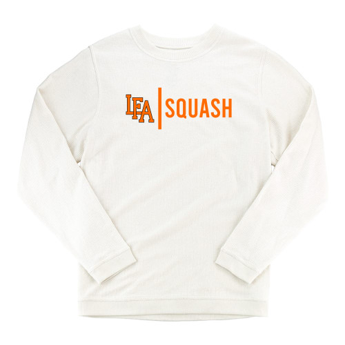  Boxercraft Womens Cream Corded Crew - LFA Squash 