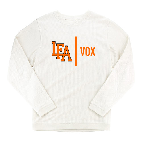  Boxercraft Womens Cream Corded Crew - LFA Vox 