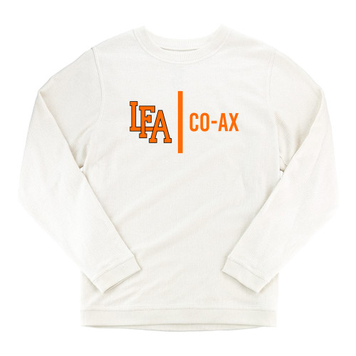  Boxercraft Womens Cream Corded Crew - LFA Co-Ax 