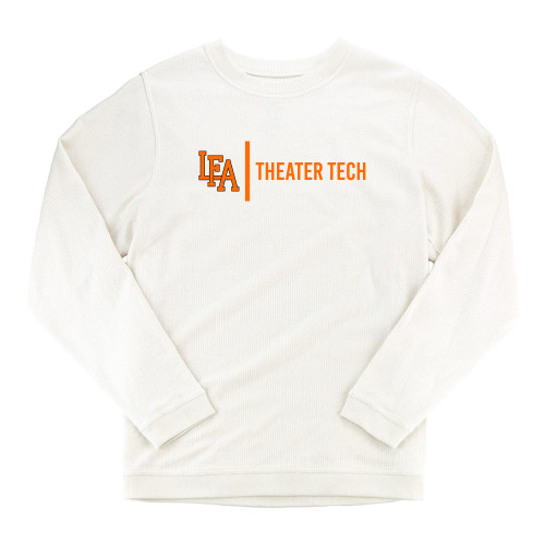  Boxercraft Womens Cream Corded Crew - LFA Theater Tech 