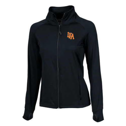  Boxercraft Womens Black Studio Jacket - LFA Mark
