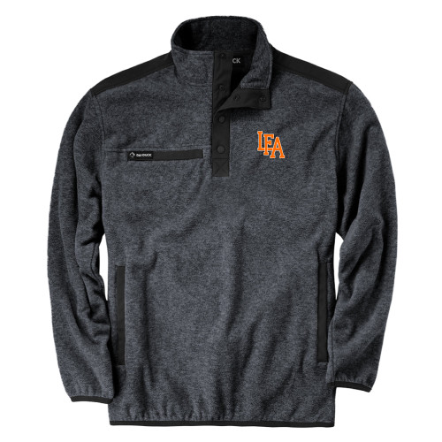  DRI DUCK Charcoal Ranger Mens Fleece Pullover - LFA Mark