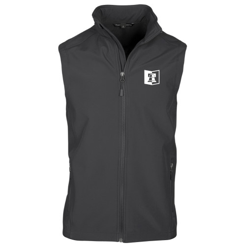  Charcoal Softshell Core Vest - Book & Bell Mark