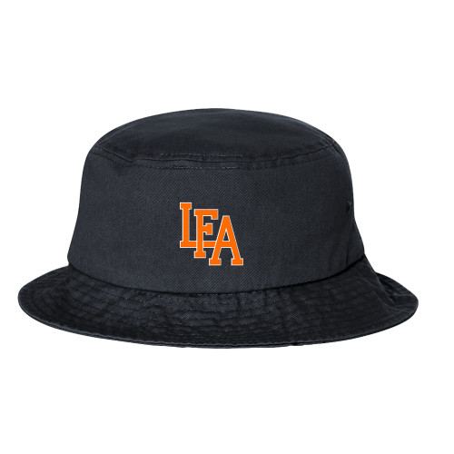  Sportsman Black Bucket Hat - LFA Mark