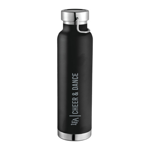  Thor Copper Vacuum Insulated Black Bottle 22oz - LFA Cheer & Dance Engraved