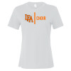 Thumbnail image for  Bella + Canvas Womens White Relaxed Cotton T Shirt