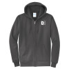 Thumbnail image for  Extended Charcoal Fleece Full Zip Hoodie