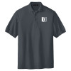 Thumbnail image for  Extended Charcoal Silk Touch Polo
