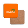 Thumbnail image for  Hardboard Coaster w/Cork Backing