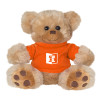 Thumbnail image for  Plush Big Paw 8 1/2 inch Brown Bear w/Orange Shirt