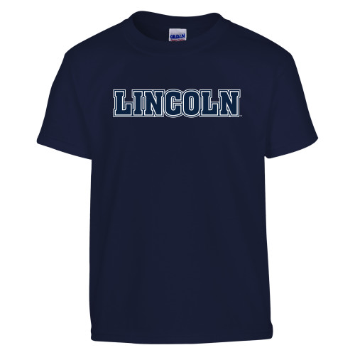  Youth Navy T Shirt - Lincoln