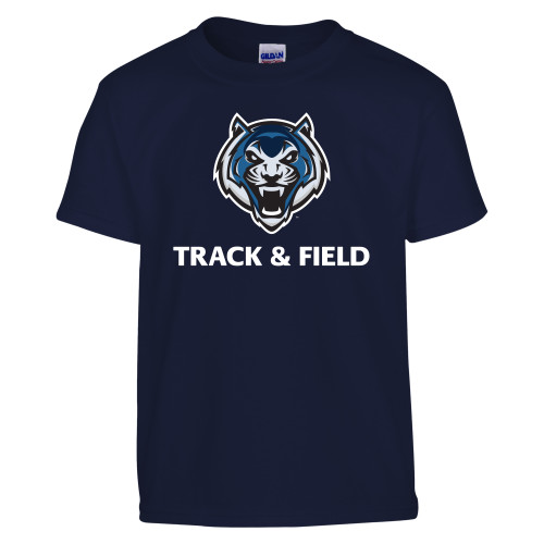  Youth Navy T Shirt - Track & Field