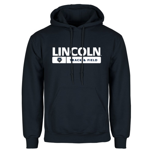  Navy Fleece Hoodie - Lincoln Track & Field Bar