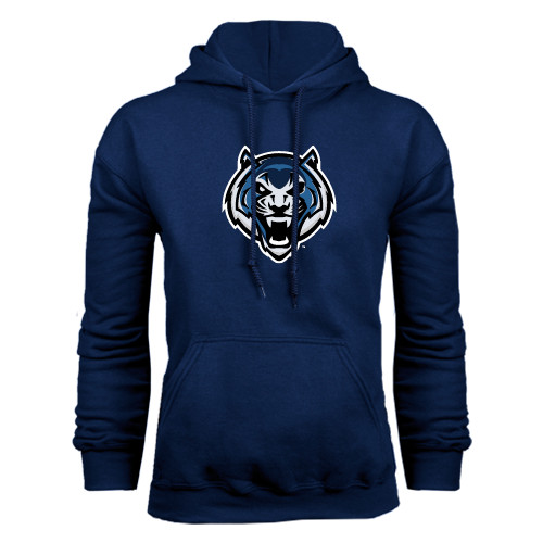  Navy Fleece Hoodie - Tiger Head