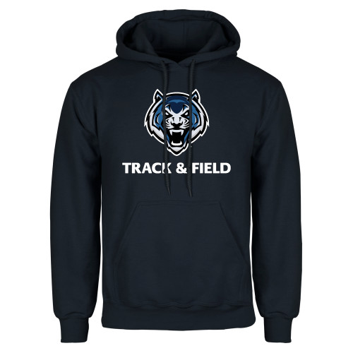  Navy Fleece Hoodie - Track & Field
