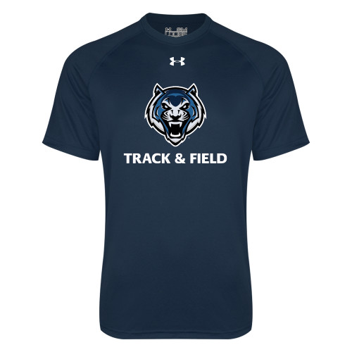  Under Armour Navy Tech Tee - Track & Field
