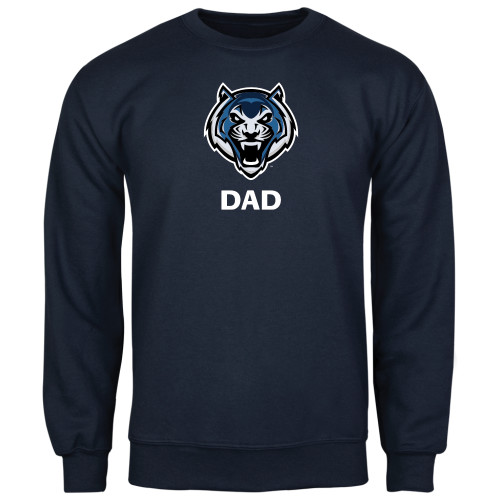  Navy Fleece Crew - Dad