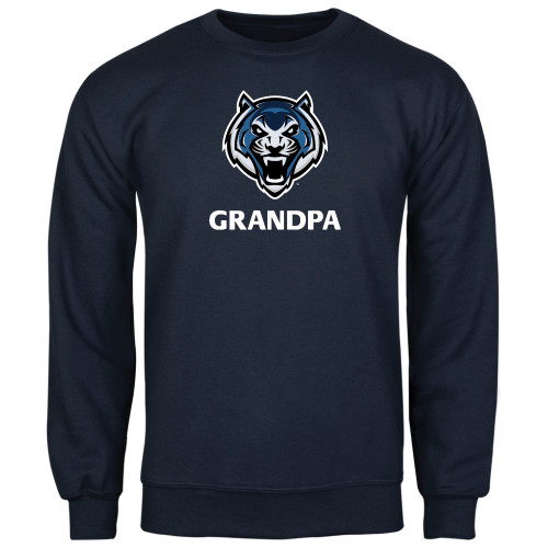  Navy Fleece Crew - Grandpa