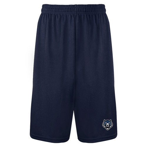  Navy Performance Classic 9 Inch Short - Tiger Head