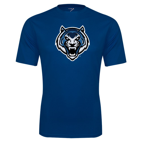  Navy Performance Tee - Tiger Head
