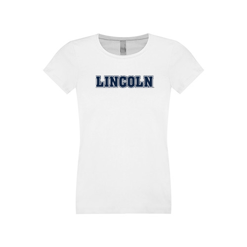  Next Level Girls White Fashion Fit T Shirt - Lincoln