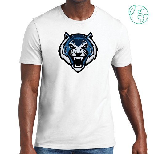  Allmade White Organic Cotton Tee - Tiger Head