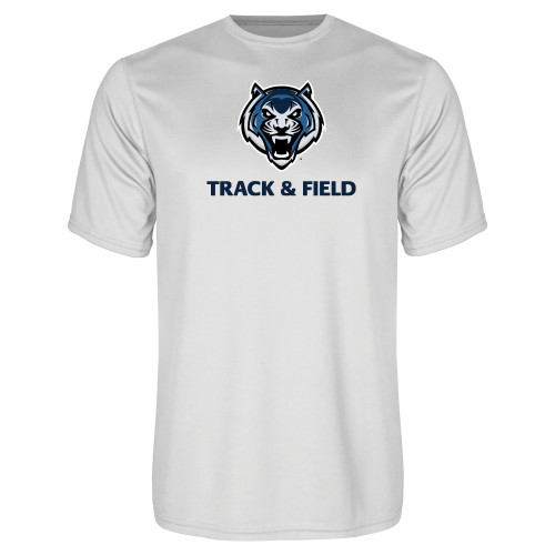  White Performance Tee - Track & Field