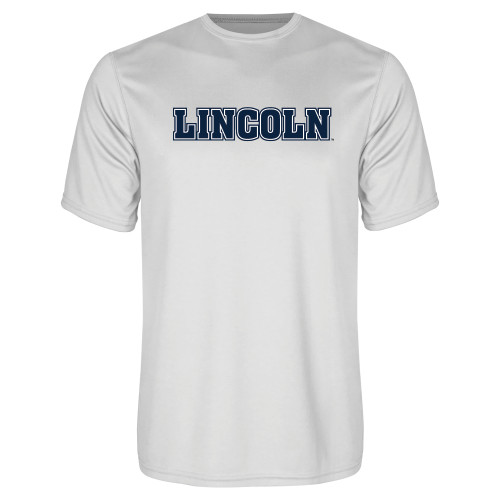  White Performance Tee - Lincoln
