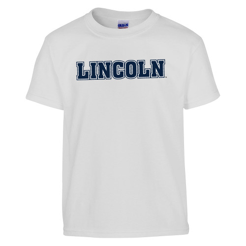  Youth White T Shirt - Lincoln
