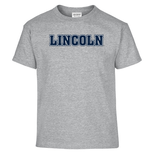  Youth Grey T-Shirt - Lincoln