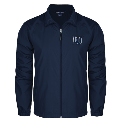  Navy Full Zip Wind Jacket - Interlocking LU