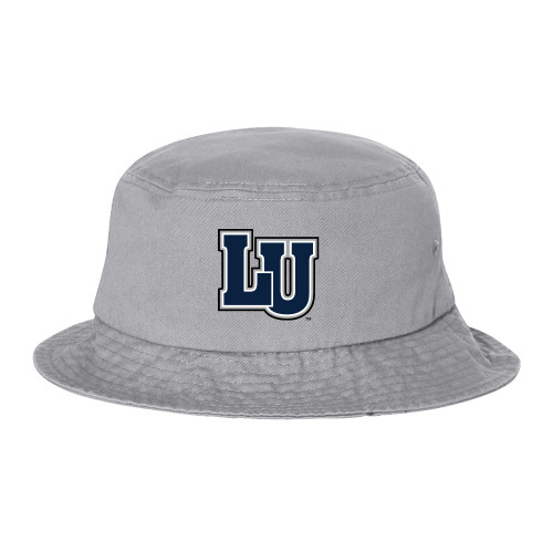 Sportsman Grey Bucket Hat - Interlocking LU