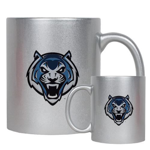  Full Color Silver Metallic Mug 11oz - Tiger Head