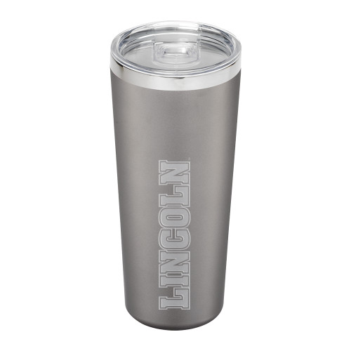  Thor Vacuum Insulated Grey Tumbler 22oz - Lincoln Engraved
