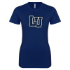 Thumbnail image for  Next Level Womens Navy Boyfriend Tee