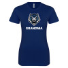 Thumbnail image for  Next Level Womens Navy Boyfriend Tee