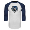 Thumbnail image for  White/Navy Raglan Baseball T Shirt