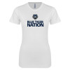 Thumbnail image for  Next Level Womens White Boyfriend Tee