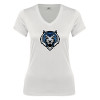 Thumbnail image for  Next Level Womens White Ideal V Tee