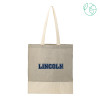 Thumbnail image for  Split Recycled Grey Cotton Twill Convention Tote