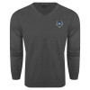 Thumbnail image for  Charcoal Heather VNeck Sweater