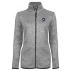 Thumbnail image for  Womens Grey Heather Fleece Jacket