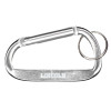 Thumbnail image for  Silver Carabiner with Split Ring