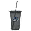 Thumbnail image for  Madison Double Wall Charcoal Tumbler w/Straw 16oz
