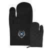 Thumbnail image for  Quilted Canvas Black Oven Mitt