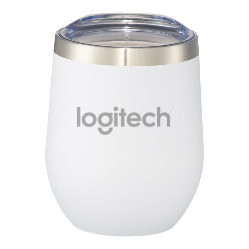 Logitech Corzo Vacuum Insulated White Cup 12oz