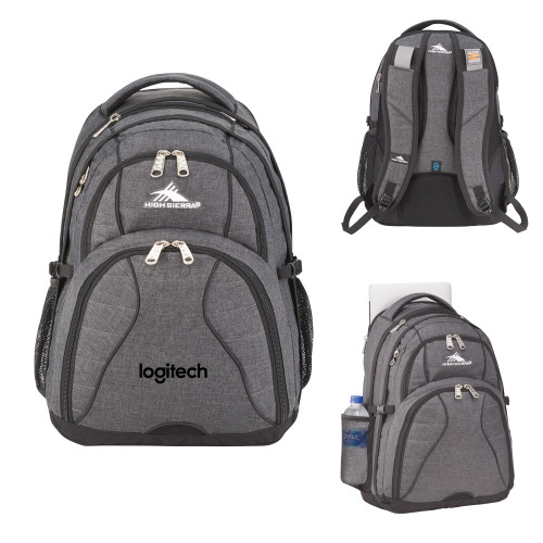 Logitech High Sierra Graphite Swerve Computer Backpack