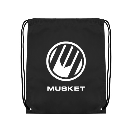  Black Drawstring Backpack - Loves Travel Stops & Country Stores Musket Stacked
