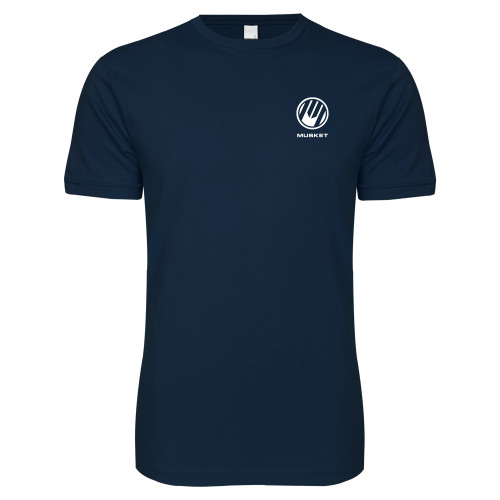  Next Level Navy SoftStyle T Shirt - Loves Travel Stops & Country Stores Musket Stacked